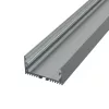 Surface Maxi 2 méteres alumínium LED profil felületi, függesztett és süllyesztett szereléshez