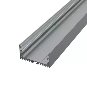 Surface Maxi 2 méteres alumínium LED profil felületi, függesztett és süllyesztett szereléshez