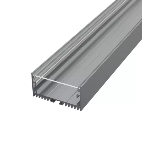 Surface Maxi 2 méteres alumínium LED profil felületi, függesztett és süllyesztett szereléshez