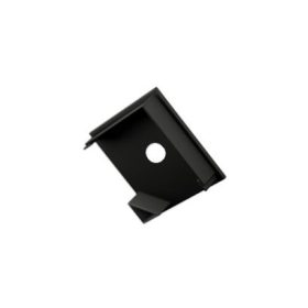   Lyukas Végzáró ALP203B fekete sarok alumínium LED profilhoz