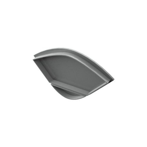 Végzáró ALP204 nagy méretű sarok alumínium LED profilhoz