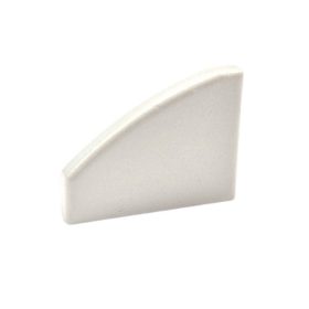 Jobb Oldali Végzáró ALP206W sarok LED profilhoz - Fehér