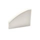Jobb Oldali Végzáró ALP206W sarok LED profilhoz - Fehér