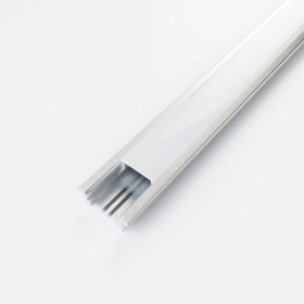 Bútorlapba vagy gipszkartonba süllyeszthető, eloxált alumínium LED profil