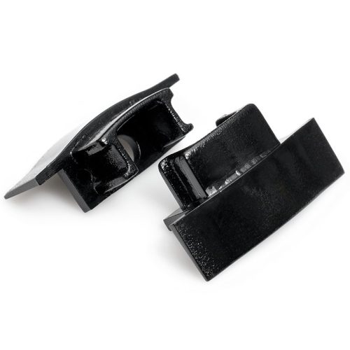 Fekete végzáró ALP301B süllyesztett alumínium LED profilhoz