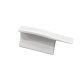 Jobb Oldali Végzáró ALP307NW alumínium LED profilhoz - Fehér