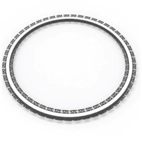 Hajlítható alumínium LED profil perforált szélekkel gipszkartonba gletteléshez (Trimless)