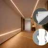 Keret nélküli süllyesztett LED világítás falba és mennyezetbe építve, fehér színű