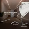 Keret nélküli süllyesztett LED világítás falba és mennyezetbe építve, fehér színű
