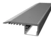 STAIRS alumínium LED profil lépcsőélre szerelve, lefelé irányuló biztonsági fénnyel