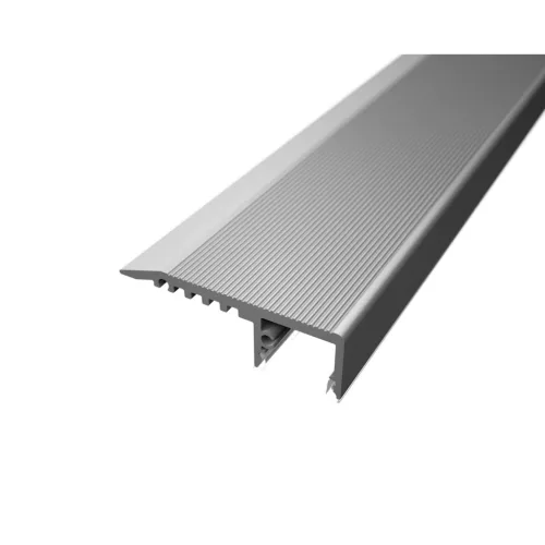 STAIRS alumínium LED profil lépcsőélre szerelve, lefelé irányuló biztonsági fénnyel