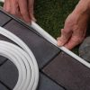 Burkolatváltó LED profil lépésálló opál fedővel, eloxált alumínium (16x12.7mm) F6