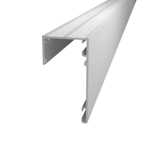 DECO LINE Karnistakaró LED Profil és Mennyezeti Rejtett Világítás, Fehér, Opál Fedővel (2 méter)