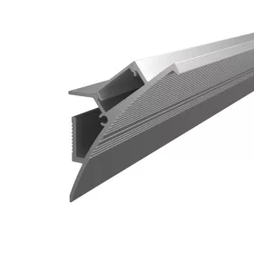 WALL ELEGANT falba glettelhető alumínium LED profil 2 méteres hosszban, festhető felülettel rejtett világításhoz