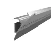 WALL ELEGANT falba glettelhető alumínium LED profil 2 méteres hosszban, festhető felülettel rejtett világításhoz