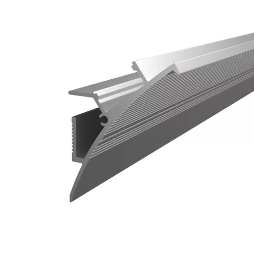 WALL ELEGANT falba glettelhető alumínium LED profil 2 méteres hosszban, festhető felülettel rejtett világításhoz