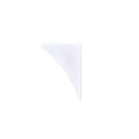 Fehér színű Jobbos végzáró elem WALL ELEGANT LED profilhoz