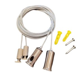   Függesztő szett (1pár)  LP411 függesztett lámpa alumínium profilhoz