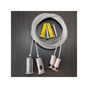   Függesztő szett (1pár)  LP411 függesztett lámpa alumínium profilhoz