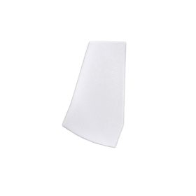 Fehér színű Balos végzáró elem WOODEN SHELF 18mm-es bútorlap LED profilhoz