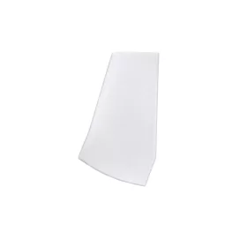Fehér színű Balos végzáró elem WOODEN SHELF 18mm-es bútorlap LED profilhoz