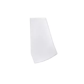 Fehér színű Jobbos végzáró elem WOODEN SHELF 18mm-es bútorlap LED profilhoz