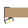 Fehér színű WOODEN SHELF LED profil 18mm-es fehér bútorlap élére szerelve
