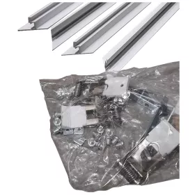 Fehér süllyeszthető beépítő keret 300x1200mm-es LED panelhez, gipszkarton álmennyezetbe