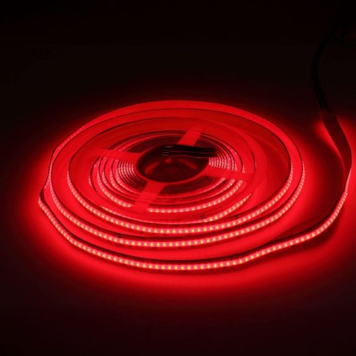 Prémium élethű CRI 90+ RGBW COB LED szalag extrém sűrűséggel (896 chip/m) és nagy teljesítménnyel (16W/m)