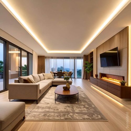 Prémium élethű CRI 90+ RGBW COB LED szalag extrém sűrűséggel (896 chip/m) és nagy teljesítménnyel (16W/m)