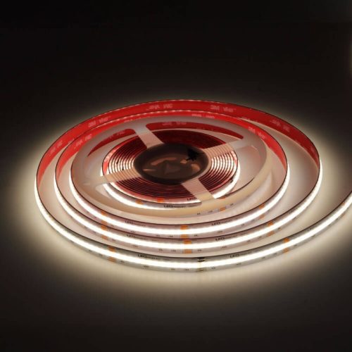 Prémium élethű CRI 90+ RGBW COB LED szalag tiszta 4000K fénnyel és extrém sűrűséggel