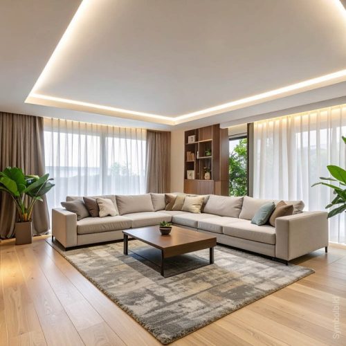 Prémium élethű CRI 90+ RGBW COB LED szalag tiszta 4000K fénnyel és extrém sűrűséggel