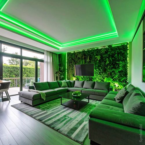 Prémium CRI 90+ RGBW COB LED szalag tiszta 6000K hideg fehér fénnyel és extrém sűrűséggel