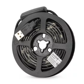   Avide kültéri LED szalag szett 1 méter 5V USB Természetes fehér IP65