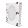 Kerek, 12W-os, alumínium LED beépíthető mennyezeti lámpa CCT kapcsolóval és IP44 védettséggel, modern konyhába