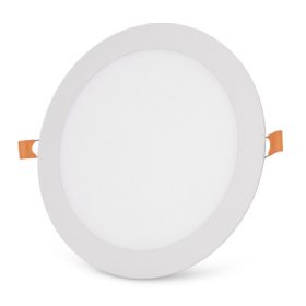 Kerek, 18W-os, alumínium LED beépíthető mennyezeti lámpa CCT kapcsolóval és IP44 védettséggel, modern konyhába
