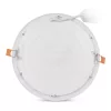 Kerek, 18W-os, alumínium LED beépíthető mennyezeti lámpa CCT kapcsolóval és IP44 védettséggel, modern konyhába