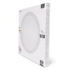 Kerek, 24W-os, alumínium LED beépíthető mennyezeti lámpa CCT kapcsolóval és IP44 védettséggel, modern konyhába