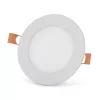 Kerek, 6W-os, alumínium LED beépíthető mennyezeti lámpa CCT kapcsolóval és IP44 védettséggel, modern konyhába