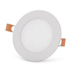 Kerek, 6W-os, alumínium LED beépíthető mennyezeti lámpa CCT kapcsolóval és IP44 védettséggel, modern konyhába