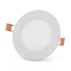 Kerek, 6W-os, alumínium LED beépíthető mennyezeti lámpa CCT kapcsolóval és IP44 védettséggel, modern konyhába