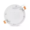 Kerek, 6W-os, alumínium LED beépíthető mennyezeti lámpa CCT kapcsolóval és IP44 védettséggel, modern konyhába