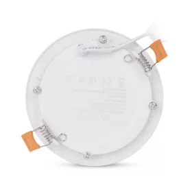 Kerek, 6W-os, alumínium LED beépíthető mennyezeti lámpa CCT kapcsolóval és IP44 védettséggel, modern konyhába