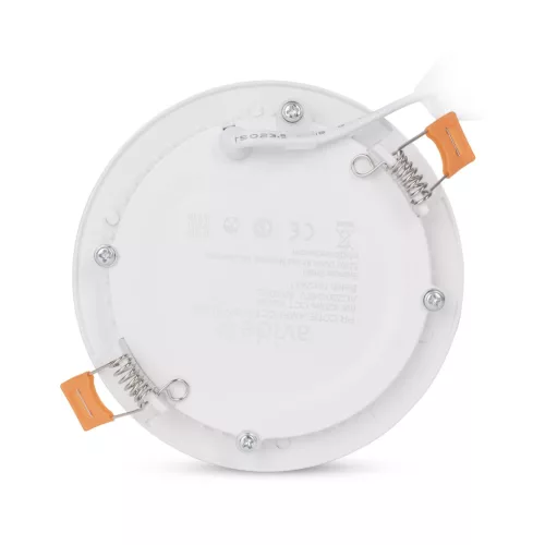 Kerek, 6W-os, alumínium LED beépíthető mennyezeti lámpa CCT kapcsolóval és IP44 védettséggel, modern konyhába