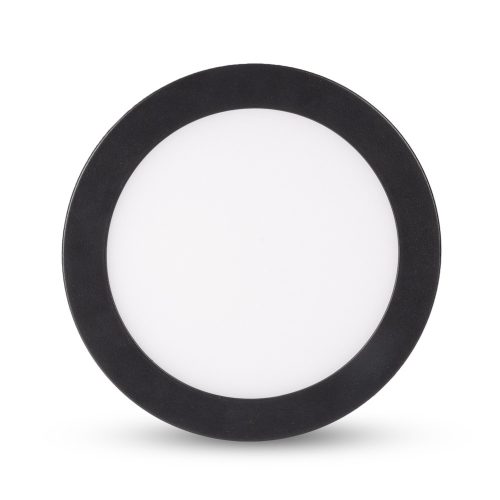 Avide LED Mennyezeti Lámpa 12W, CCT Kapcsolóval, Alumínium, IP44, Fekete