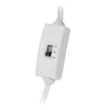 Avide LED Mennyezeti Lámpa 12W, CCT Kapcsolóval, Alumínium, IP44, Fekete