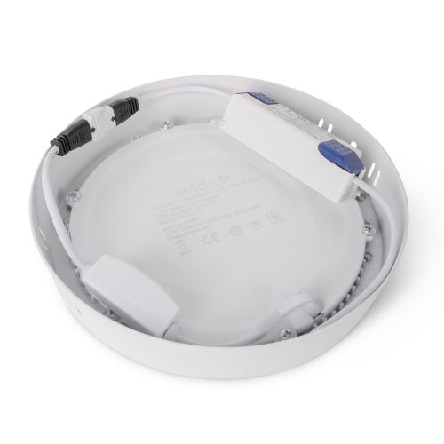 Avide LED Mennyezeti Lámpa 12W, CCT Kapcsolóval, Alumínium, IP44, Fehér