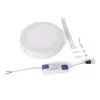 Avide LED Mennyezeti Lámpa 12W, CCT Kapcsolóval, Alumínium, IP44, Fehér