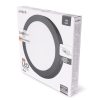 Avide LED Mennyezeti Lámpa 18W, CCT Kapcsolóval, Alumínium, IP44, Fekete
