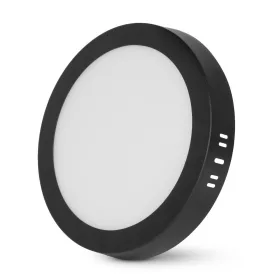   Avide LED Mennyezeti Lámpa 18W, CCT Kapcsolóval, Alumínium, IP44, Fekete
